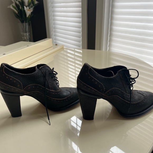 Womens Italian RoccoP leather boots size 38 - Picture 3 of 5